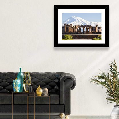Zvartnots Ruins & Mount Ararat Wall Art