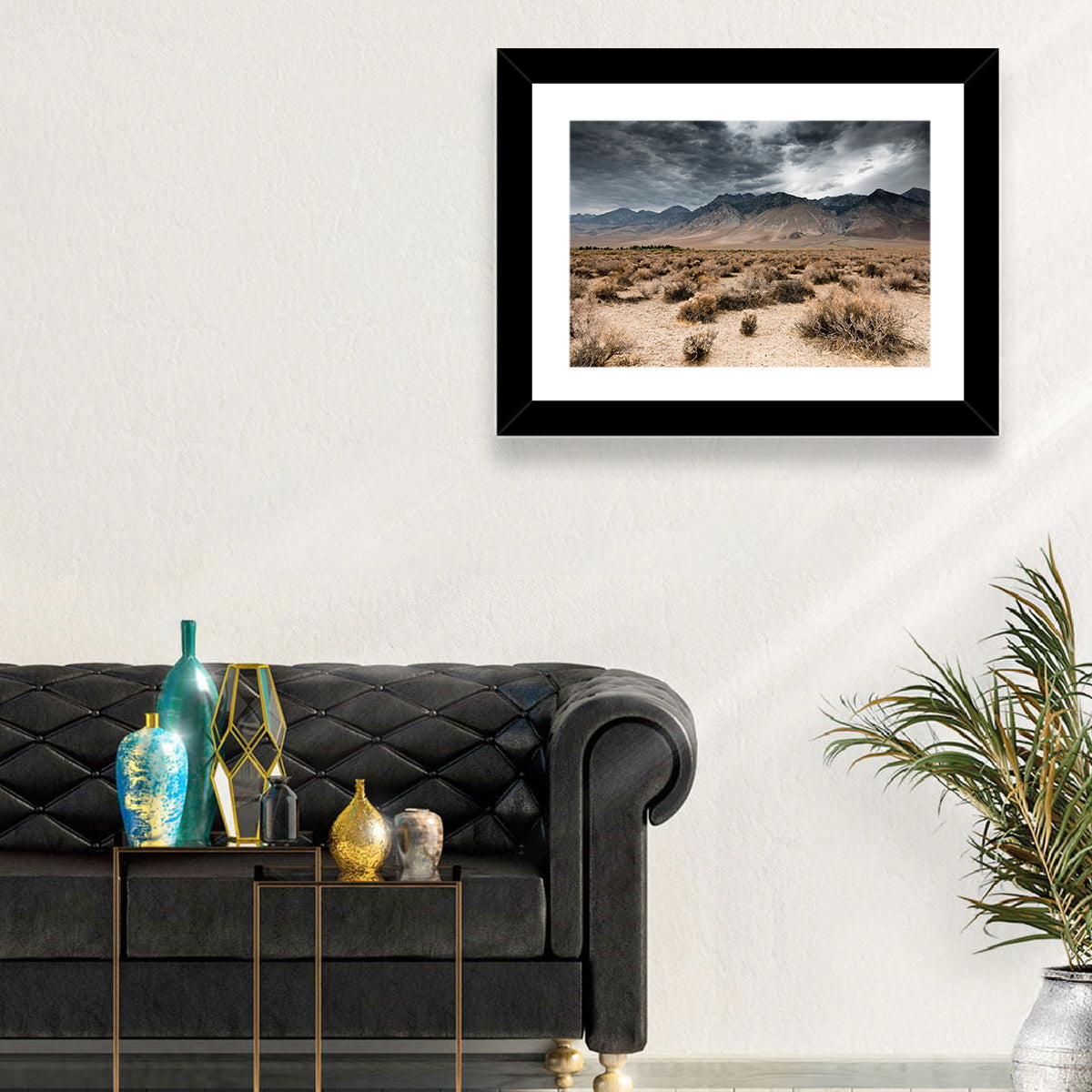 Storm Over Death Valley Wall Art
