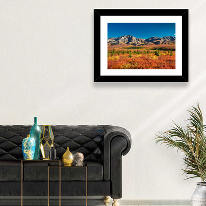 Denali Autumn Peaks Wall Art