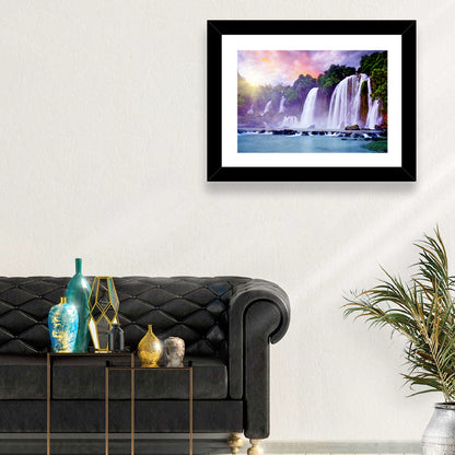 Ban Gioc Banyue Waterfall Wall Art