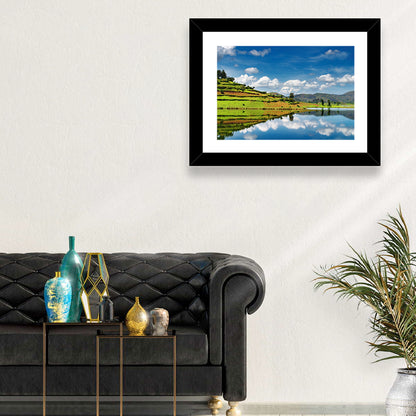Bunyonyi Lake Reflection Wall Art