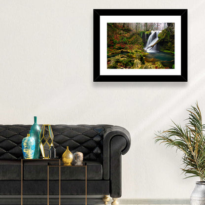 Cheile Nerei Park Waterfall Wall Art