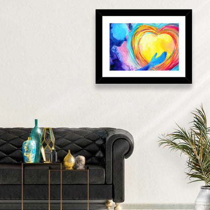 Love Spirit Abstract Wall Art
