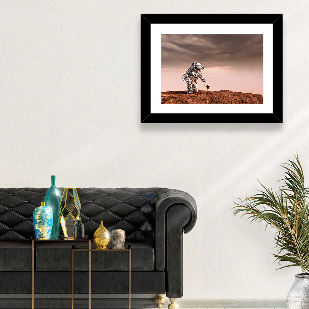 Martian Seedling Concept Wall Art