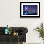 Fireworks Over Brooklyn Bridge Wall Art