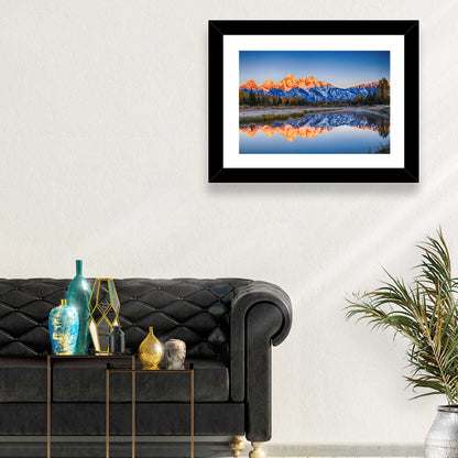 Schwabacher Landing, Grand Teton Sunrise Wall Art
