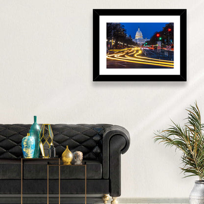 Pennsylvania Avenue at Dusk Wall Art