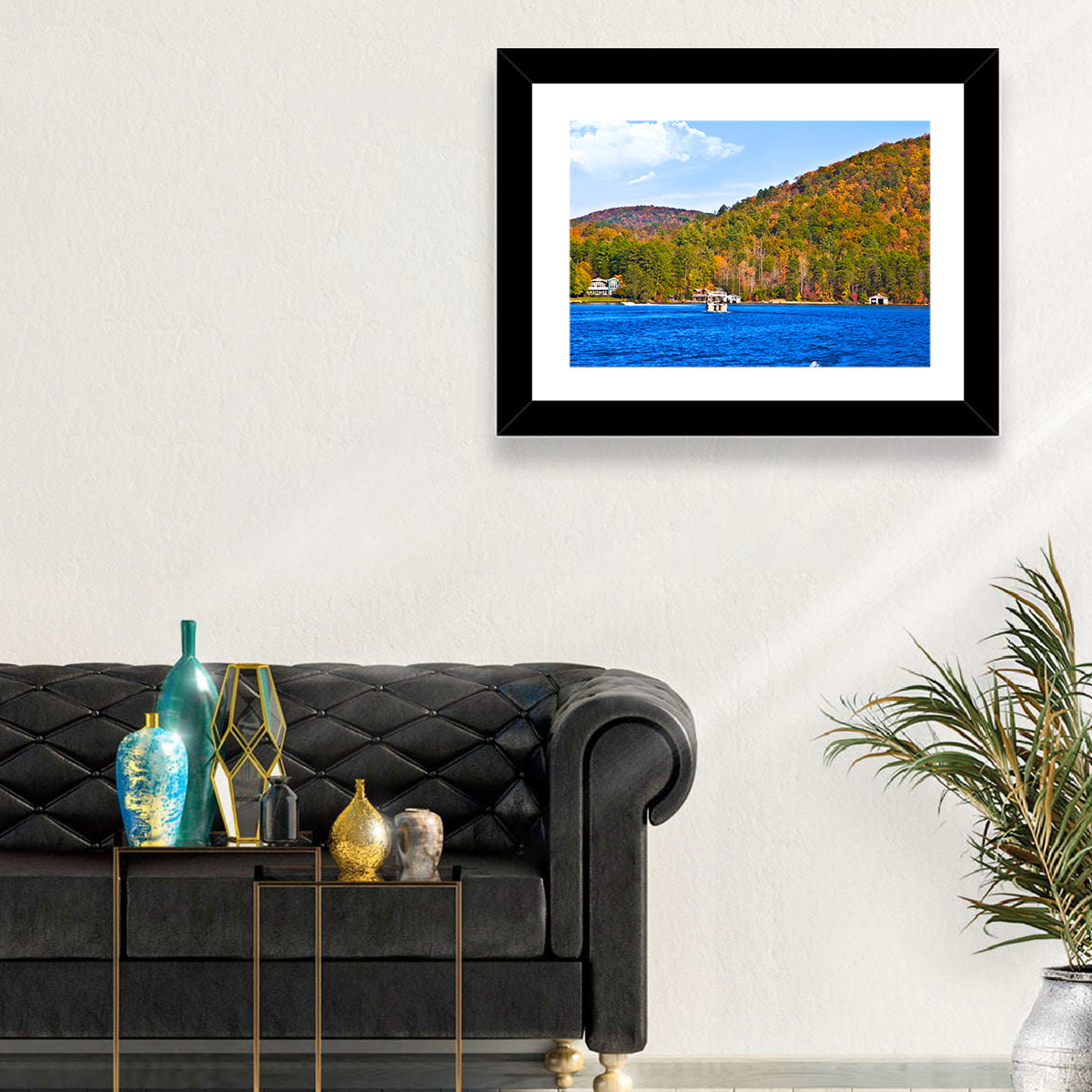 Lake Burton Autumn View Wall Art
