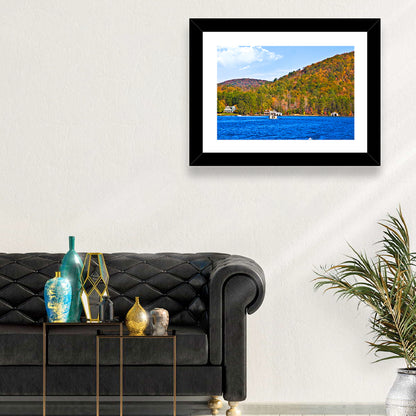 Lake Burton Autumn View Wall Art