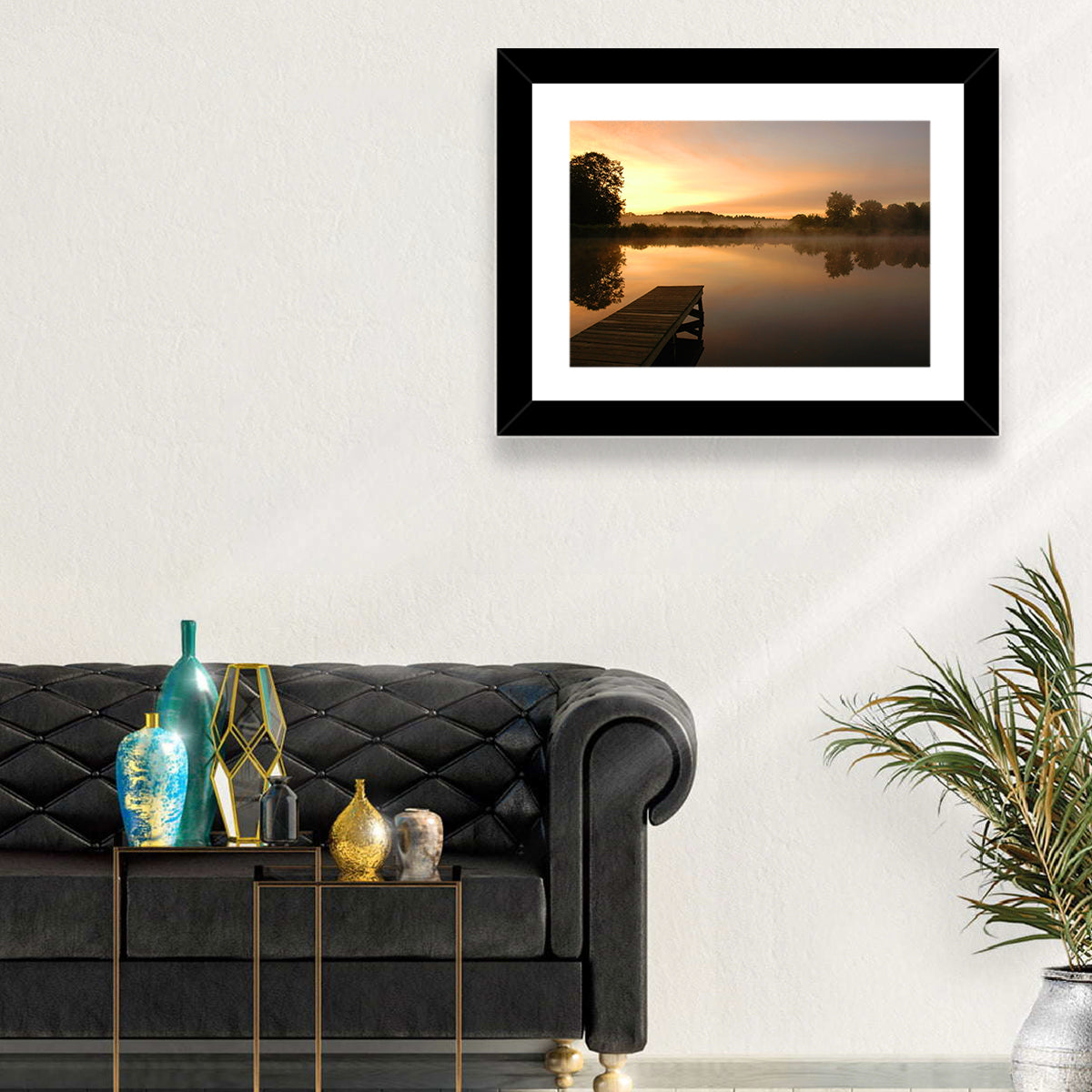 Golden Morning Pier Wall Art