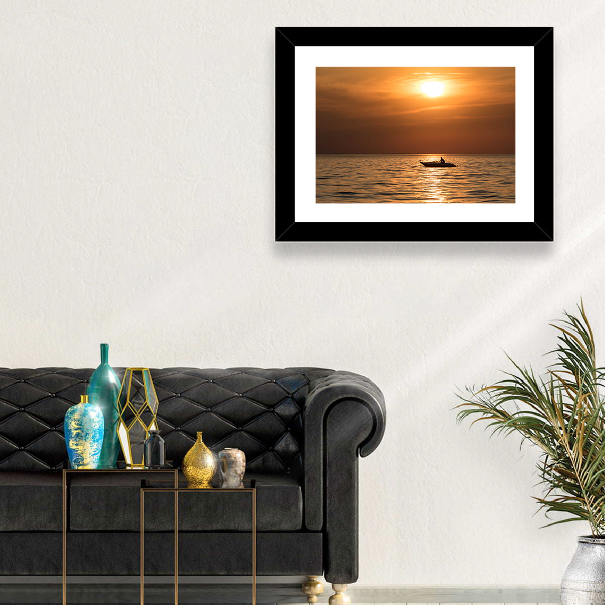Mille Lacs Lake Sunset Wall Art