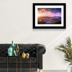 Mount Bromo Sunset View Wall Art
