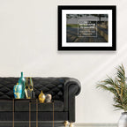 There Is No Elevator to Success Wall Art