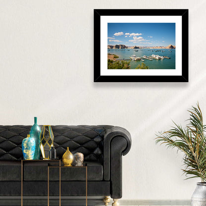 Lake Powell Marina, Page Arizona Wall Art
