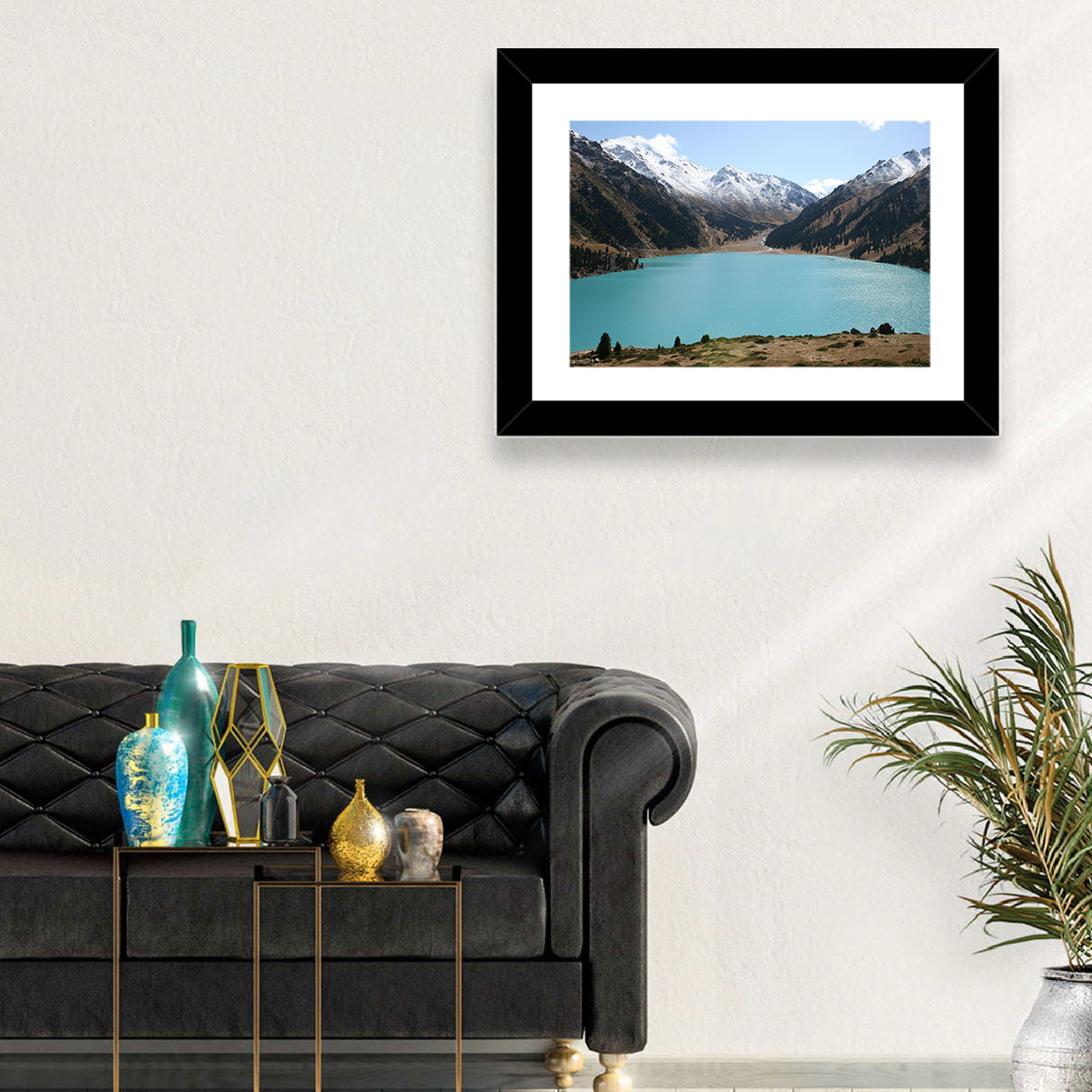 Big Almaty Lake Wall Art