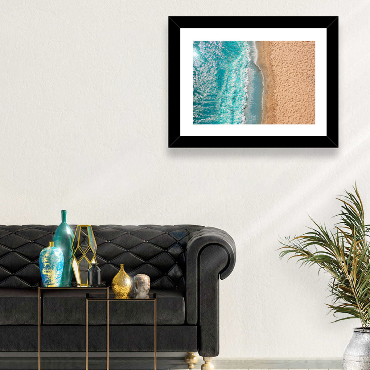 Coastline Beach Wall Art