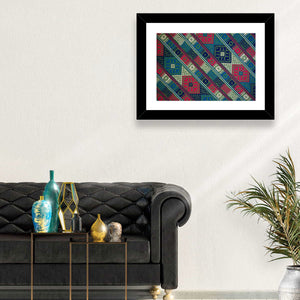 Hand Woven Textile Abstract Wall Art