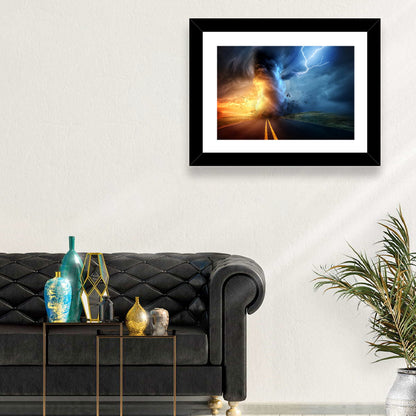 Road to a Twisting Tornado Wall Art