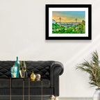 Salah Bey Viaduct at Golden Hour Wall Art