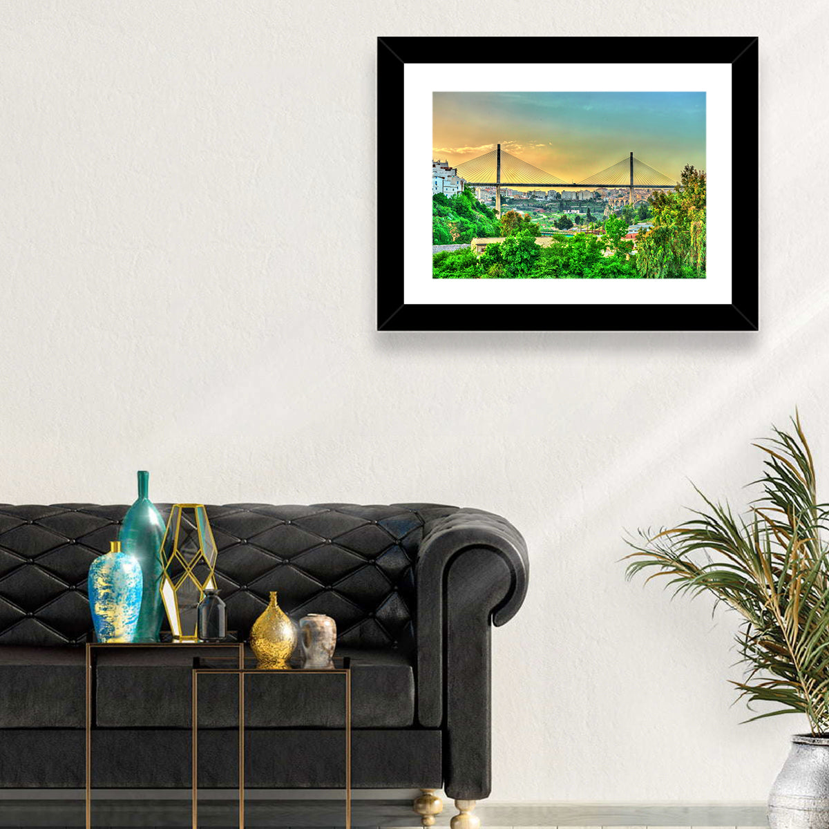 Salah Bey Viaduct at Golden Hour Wall Art