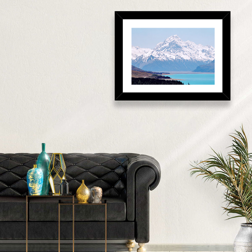 Lake Pukaki and Aoraki Mount Cook Wall Art
