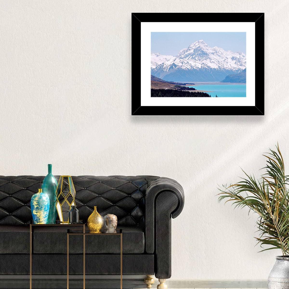 Lake Pukaki and Aoraki Mount Cook Wall Art