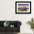Richmond Skyline at Golden Hour Wall Art