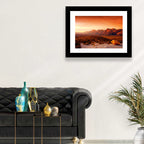 Red Rock Canyon Sunset Wall Art