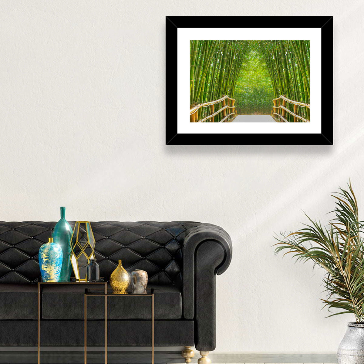 Bamboo Alley Wall Art
