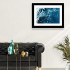 Aerial Sea Texture Wall Art