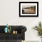 Lake Nyos Cliff View Wall Art