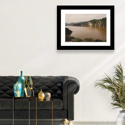 Lake Nyos Cliff View Wall Art