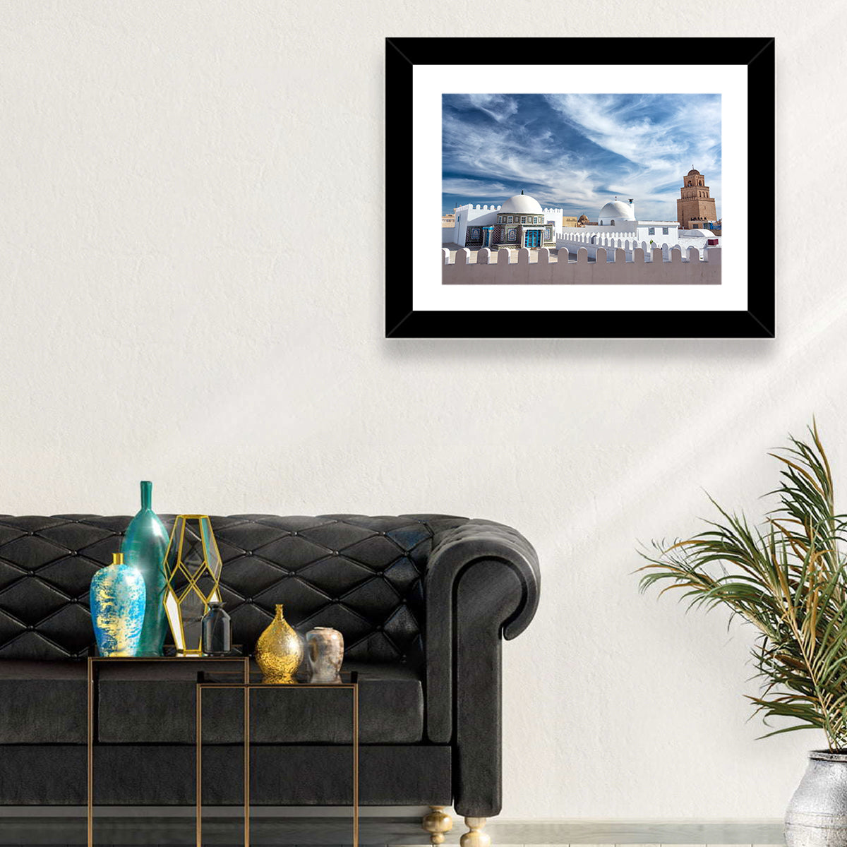 Great Mosque of Kairouan, Tunisia Wall Art in a room, landscape