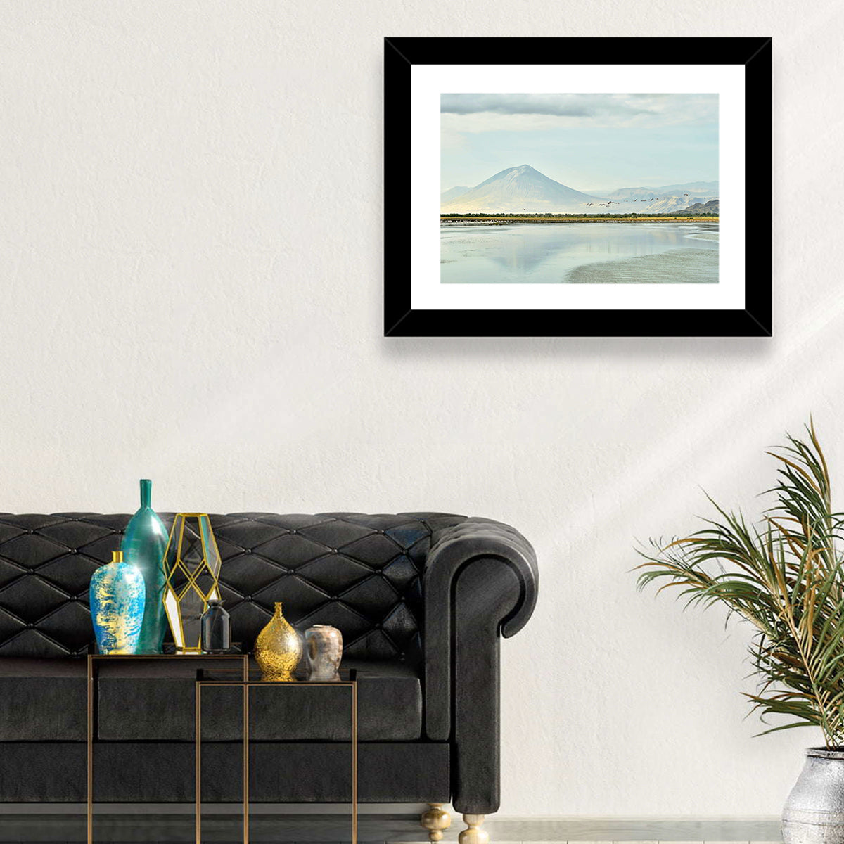 Lake Natron Reflection Wall Art