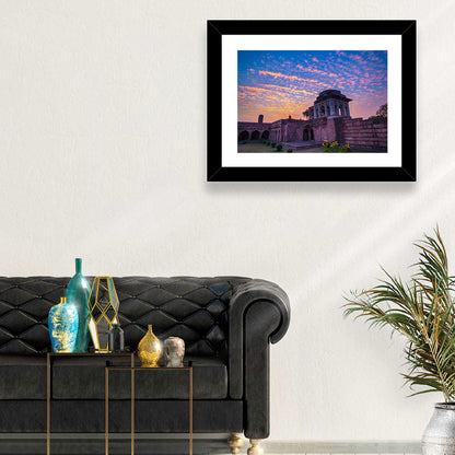 Ashrafi Mahal Sunset Wall Art