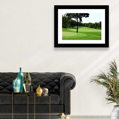 Oklahoma Golf Course Greens Wall Art