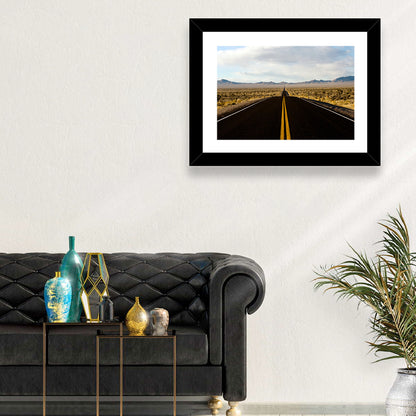 Nevada Desert Highway Wall Art
