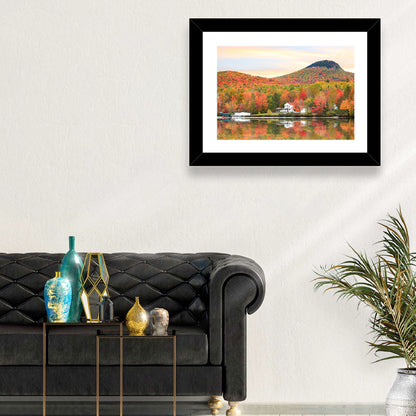 Groton Lakehouse Reflection Wall Art