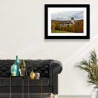 Karlštejn Castle in Autumn Forest Wall Art