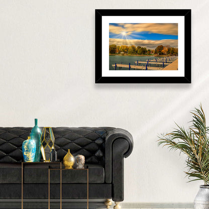 Skaneateles Lake Pier Wall Art