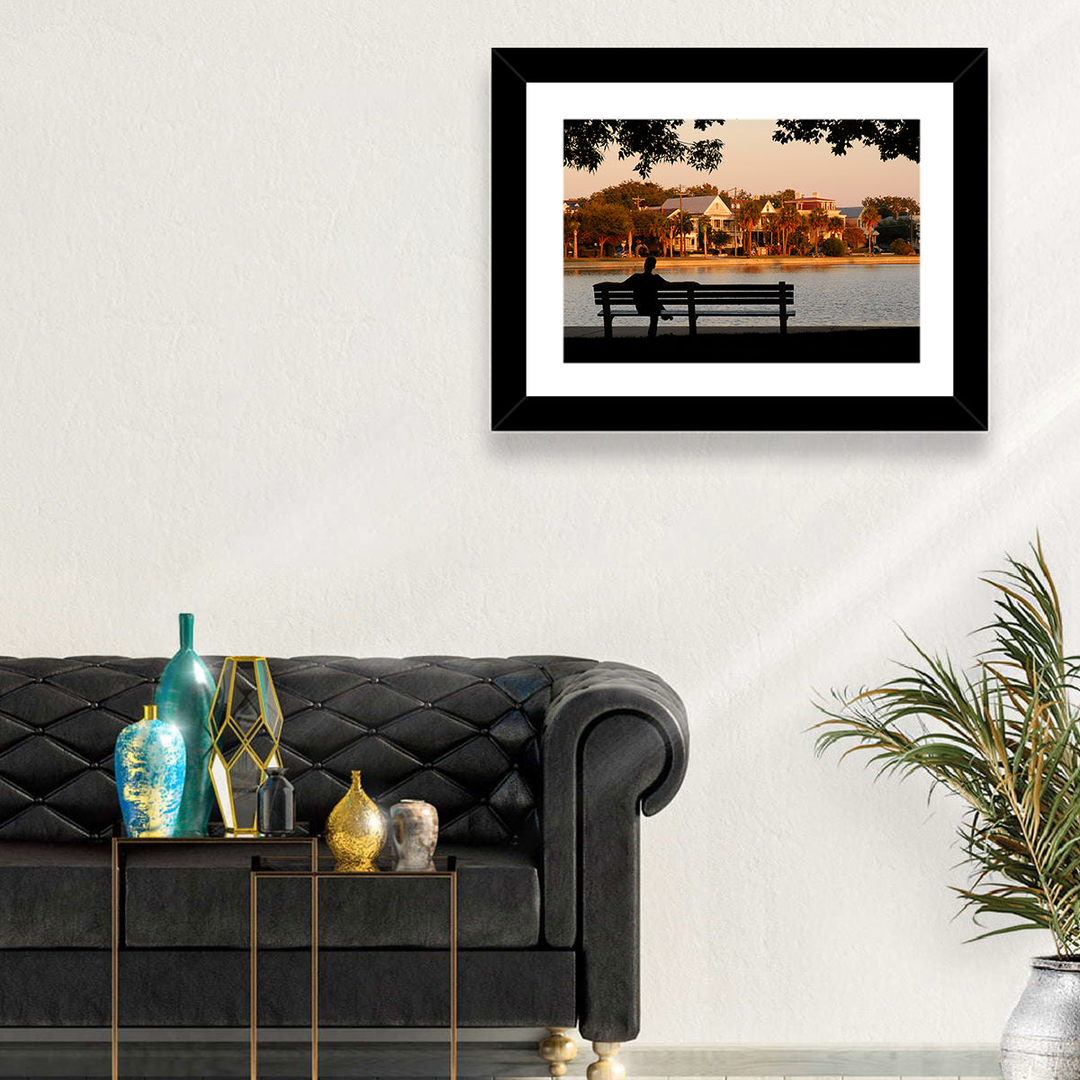 Colonial Lake, Charleston Wall Art