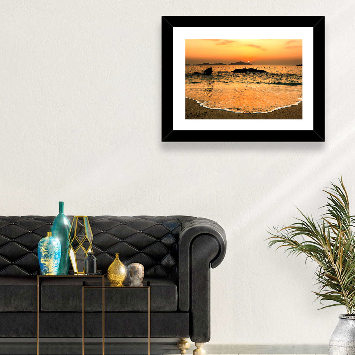 Khanh Hoa Beach Sunset Wall Art
