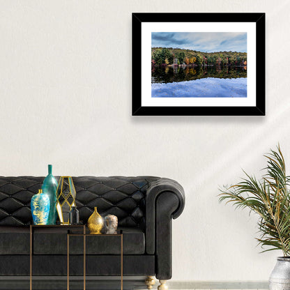 Lake Kanawauke Reflection Wall Art