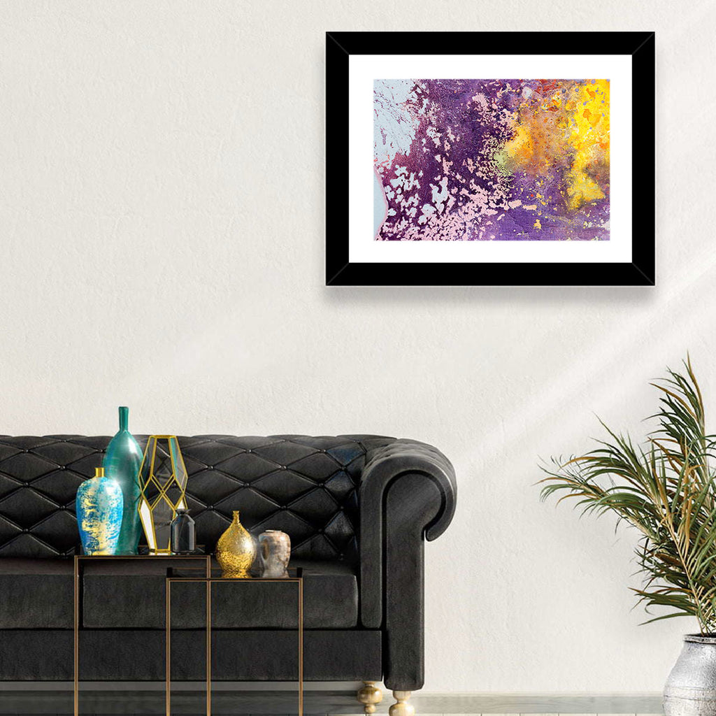 Color Fusion Abstract Wall Art