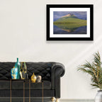 Mount Tanalian from Lake Clark Wall Art
