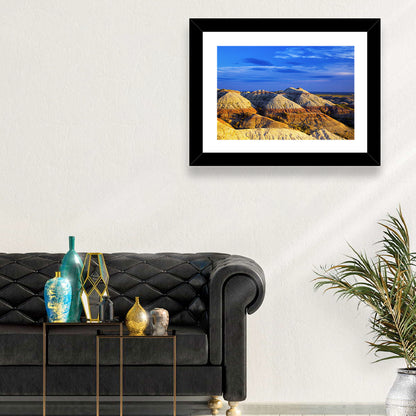 Badlands National Park Golden Hour Wall Art