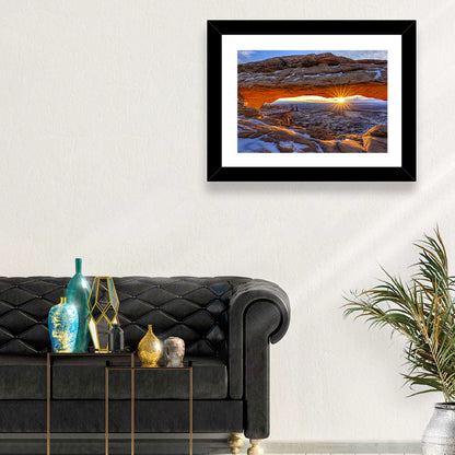 Sunrise at Mesa Arch Wall Art