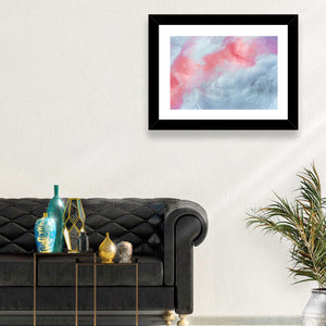 Cotton Candy Abstract Wall Art