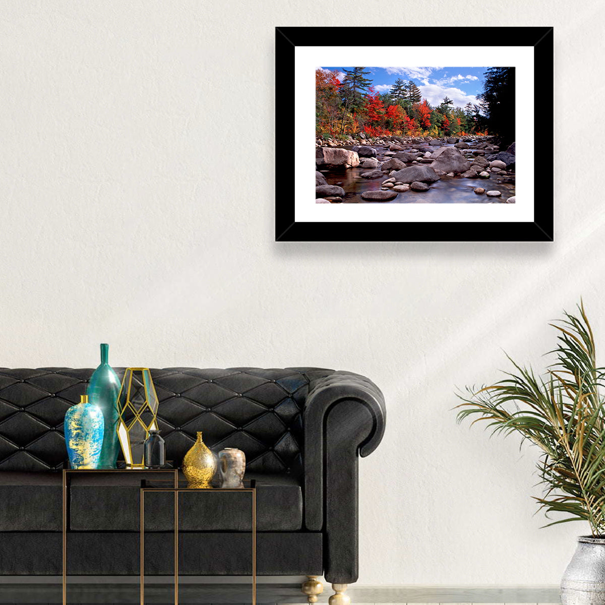 New Hampshire Autumn Stream Wall Art
