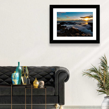 Thor's Well Sunset, Oregon Coast Wall Art